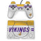 NFL Minnesota Vikings White Striped PlayStation Classic Bundle Skin